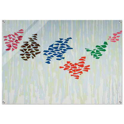 Untitled - 1976 - Robert Goodnough Acrylic Print - 70x100 cm / 28x40″ inches | Robert Goodnough Wall Art | Robert Goodnough Prints