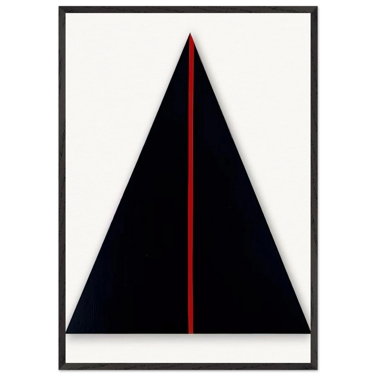 Jericho - Barnett Newman 70x100 cm / 28x40 inches Framed Art Print – Black Wooden Frame