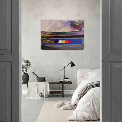 Phenomena Prism Yield - Paul Jenkins Acrylic Print - 70x100 cm / 28x40″ inches | Paul Jenkins Wall Art | Paul Jenkins Prints