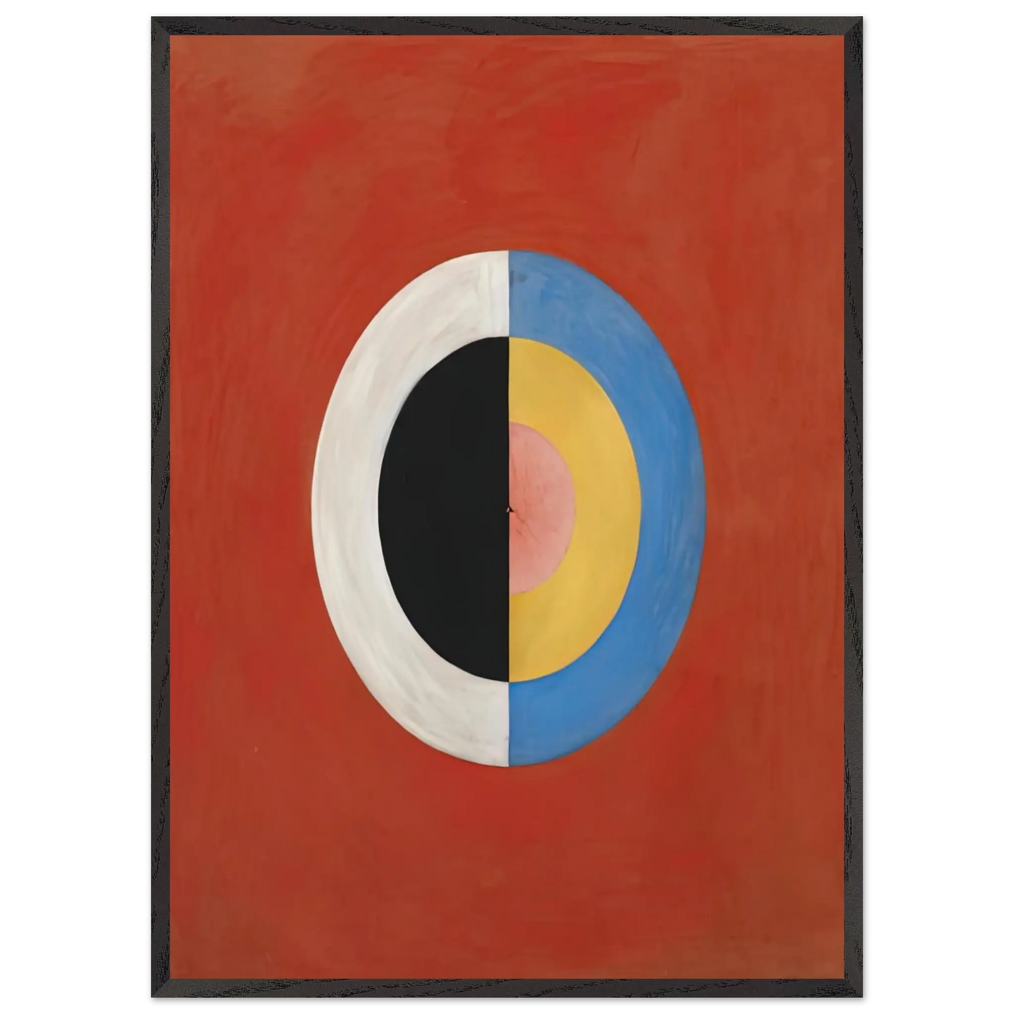 Hilma af Klint - THE SWAN NO 17 1915 0 Wall art - A3 (29.7 x 42  cm) - Fine Art Poster - -