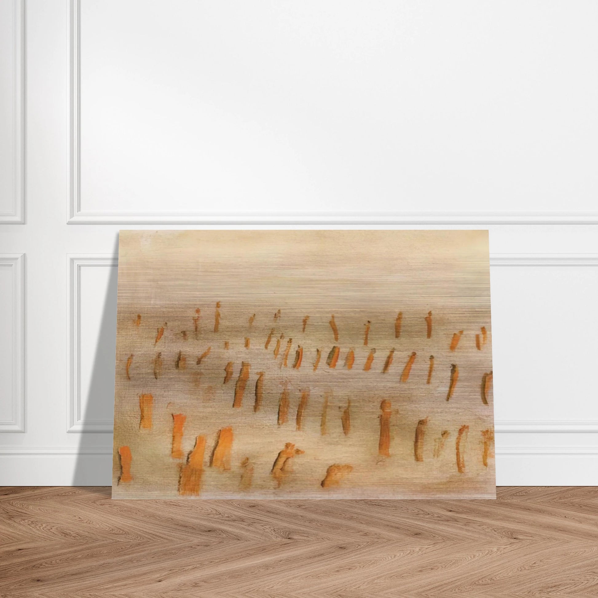 Untitled - Art Informel, Expressionism - Henri Michaux Brushed Aluminum Print - 70x100 cm / 28x40 inches | Henri Michaux Aluminum Print | Henri Michaux Prints