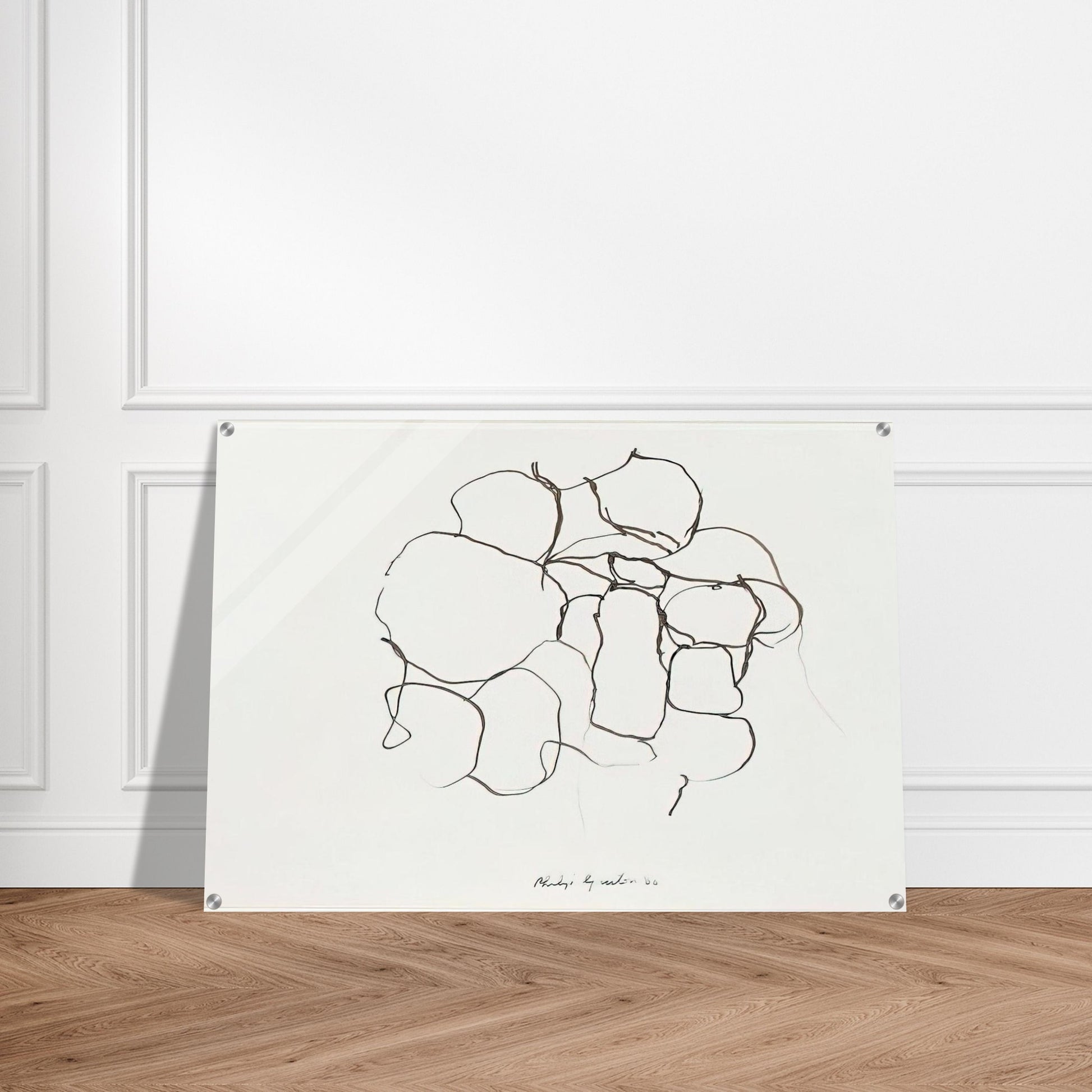 UNTITLED 5 - Philip Guston Acrylic Print - 70x100 cm / 28x40″ inches