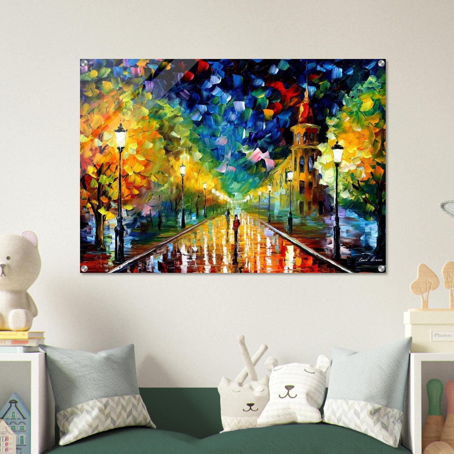 Leonid Afremov - Leonid Afremov Acrylic Print - 70x100 cm / 28x40″ inches | Leonid Afremov Wall Art | Leonid Afremov Prints