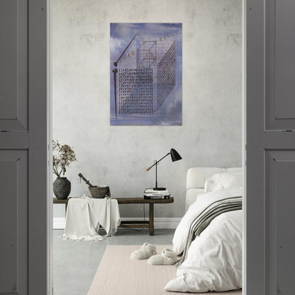 A PROPOS OF THE TREATISE ON CUBIC FORM BY JUAN DE HERRERA - Salvador Dali Brushed Aluminum Print - 70x100 cm / 28x40 inches | Salvador Dali Aluminum Print | Salvador Dali Prints