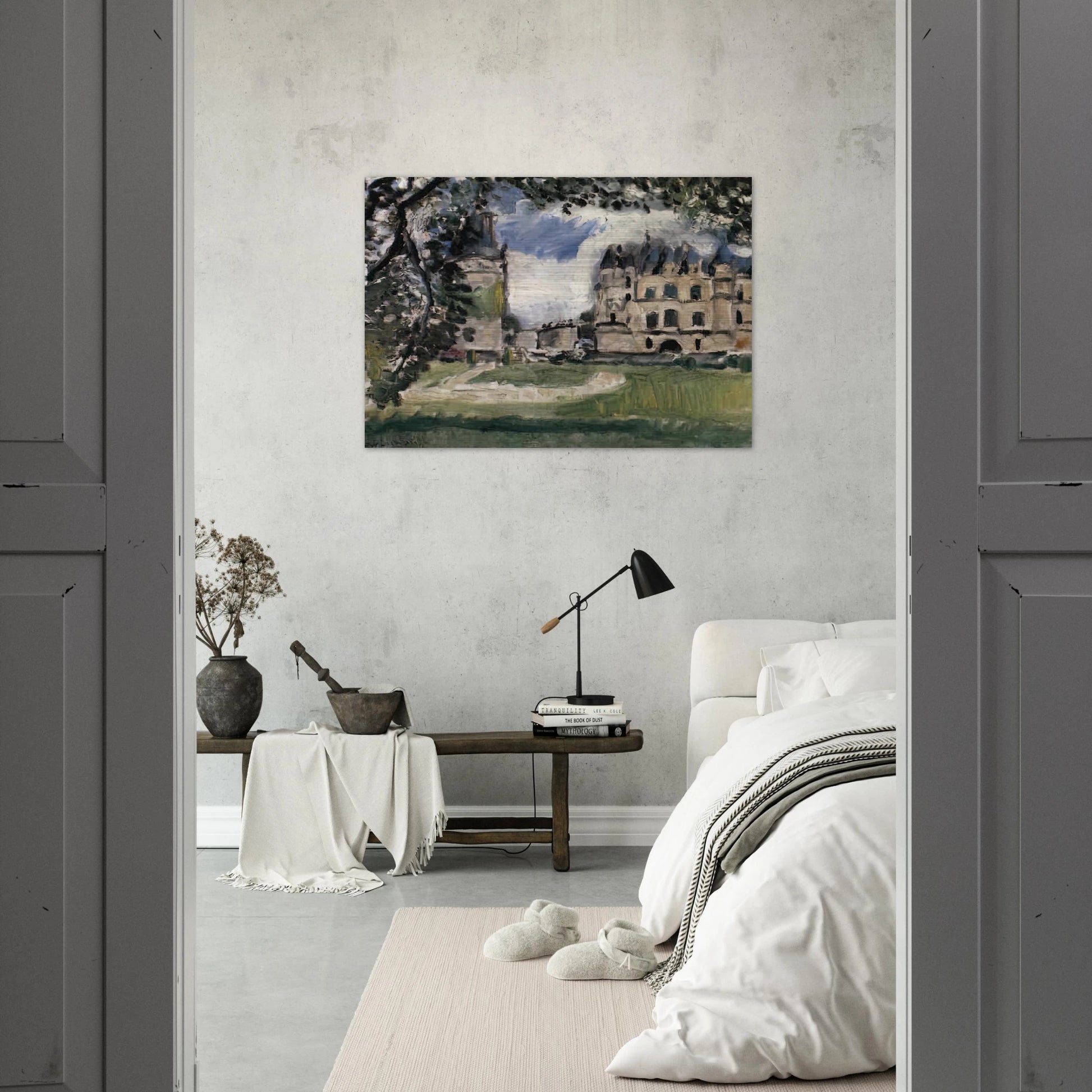 CHATEAU DE CHENONCEAUX 1917 - Henri Matisse Brushed Aluminum Print - 70x100 cm / 28x40 inches | Henri Matisse Aluminum Print | Henri Matisse Prints