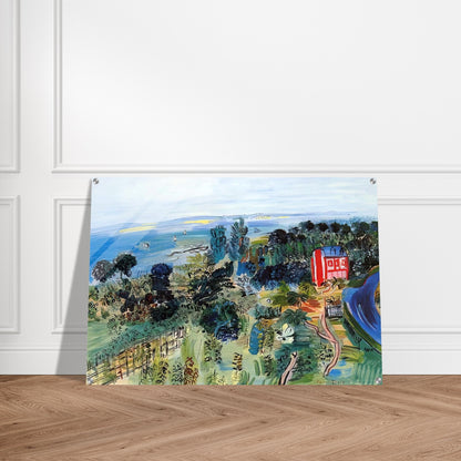 VILLERVILLE - Raoul Dufy Acrylic Print - 70x100 cm / 28x40″ inches