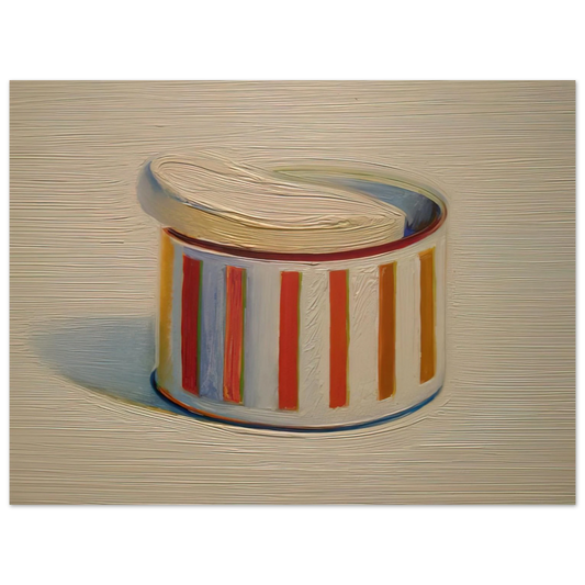 Wayne Thiebaud - Powder with Puff - 1966 Wall Art - 21x29.7 cm / 8x12" - Fine Art Poster - -