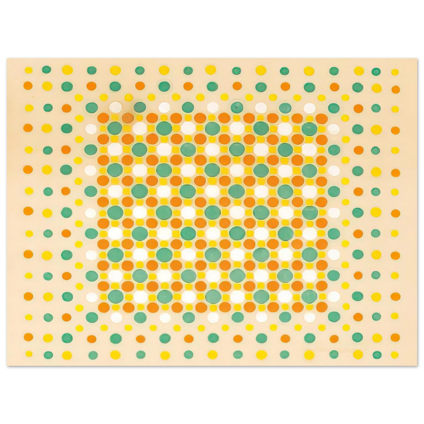 Thomas Downing - Quilt - 1963  75x100 cm / 30x40inches Fine Art Poster