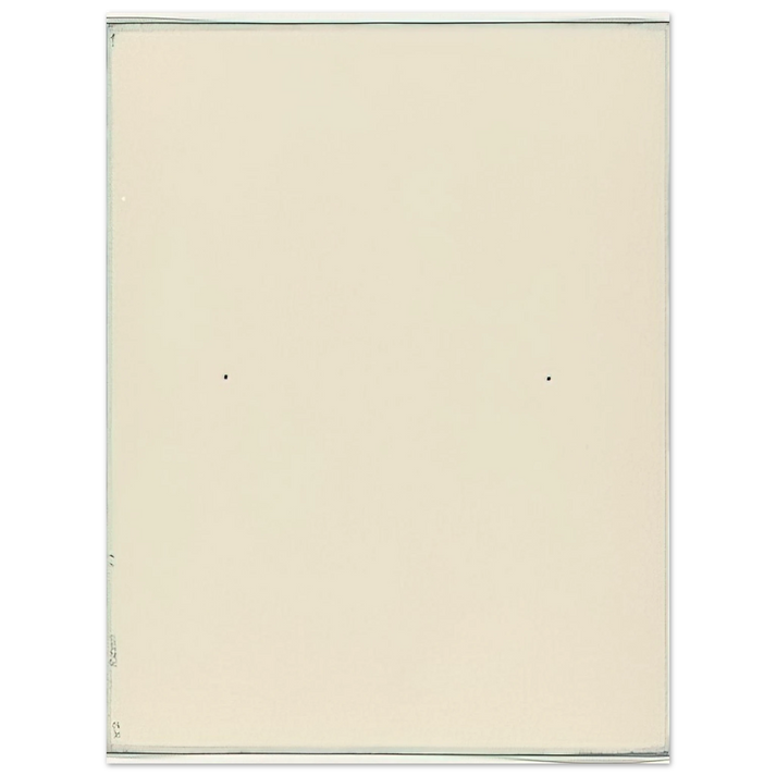 Robert Ryman - Conversion - 2003  75x100 cm / 30x40inches Fine Art Poster