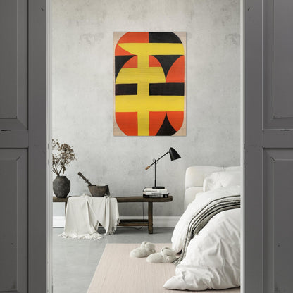 Siete - 1949 - Carmen Herrera Brushed Aluminum Print - 70x100 cm / 28x40 inches | Carmen Herrera Aluminum Print | Carmen Herrera Prints