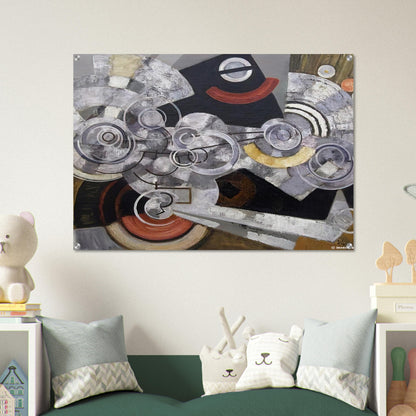 Fanny Machine - The machinery - Frantisek Kupka Acrylic Print - 70x100 cm / 28x40″ inches