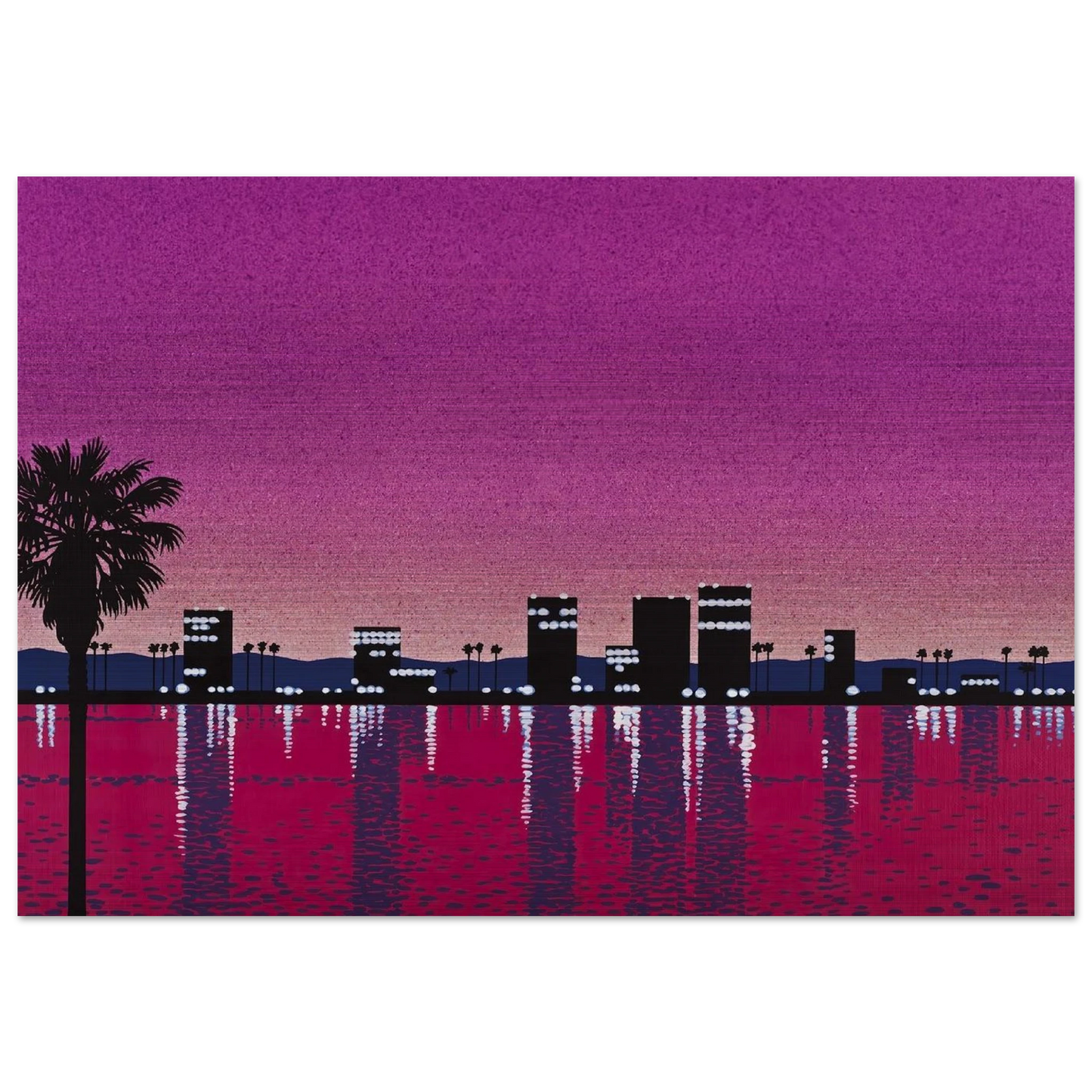 The Limelight - monolog - Hiroshi Nagai Brushed Aluminum Print - 70x100 cm / 28x40 inches | Hiroshi Nagai Aluminum Print | Hiroshi Nagai Prints