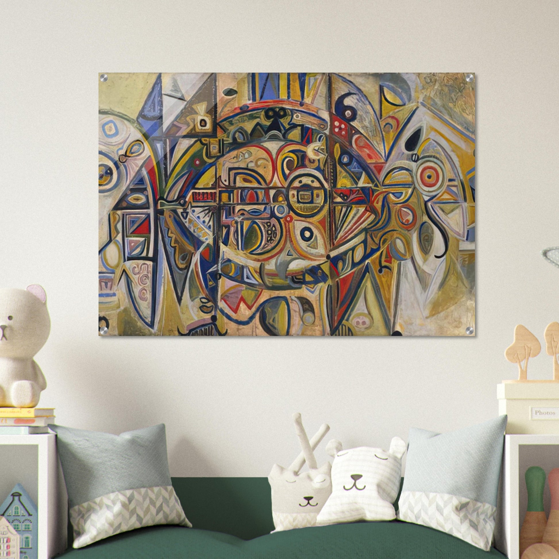 Desert - 1940 - Richard Pousette-Dart Acrylic Print - 70x100 cm / 28x40″ inches
