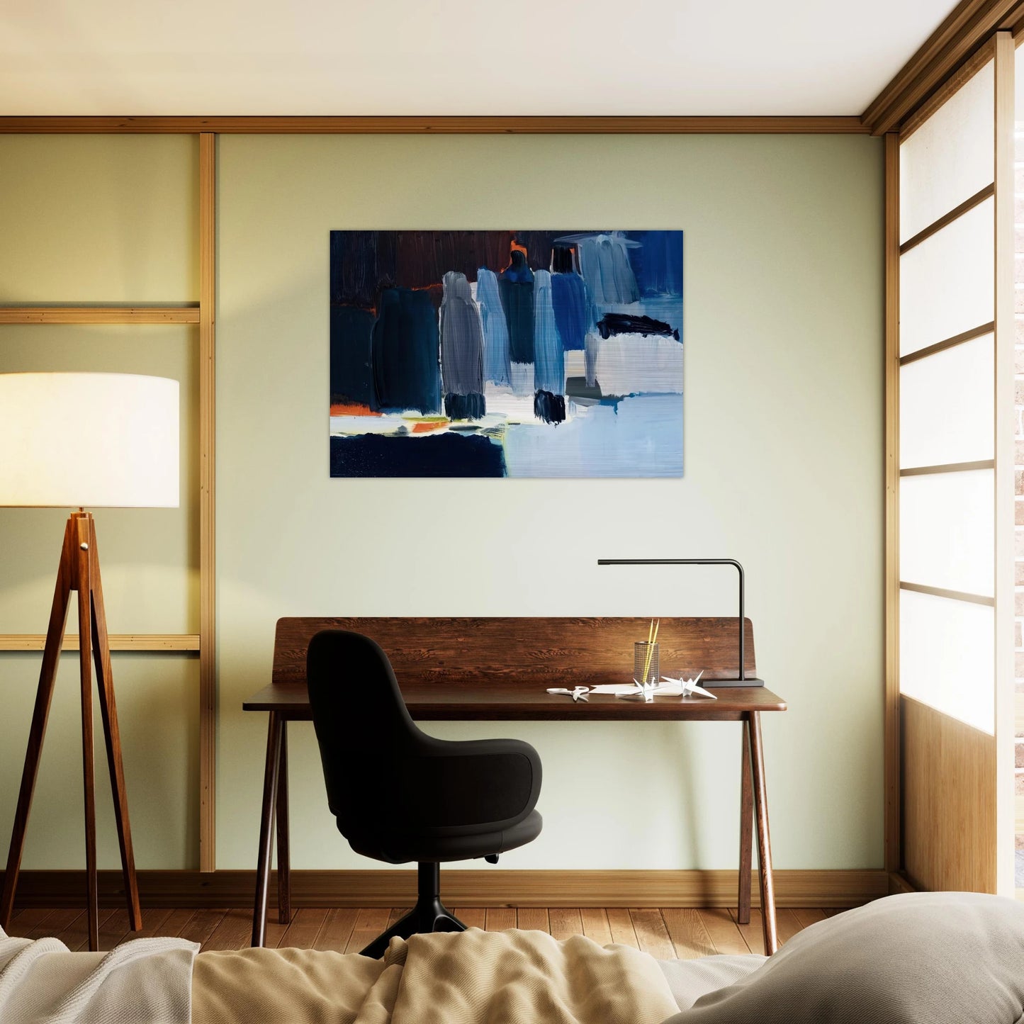 Nature morte - 1955 - Nicolas de Stael Brushed Aluminum Print - 70x100 cm / 28x40 inches | Nicolas de Stael Aluminum Print | Nicolas de Stael Prints