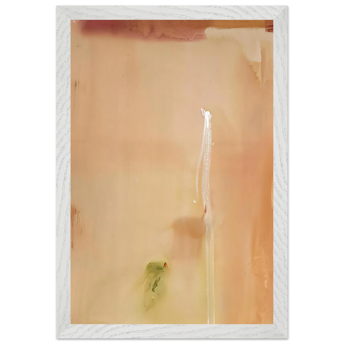 Helen Frankenthaler - Dawn Stroke - 1977 Wall art - A3 (29.7 x 42  cm) - Premium Wooden Framed Poster With Fine Art Paper-canvas - White frame