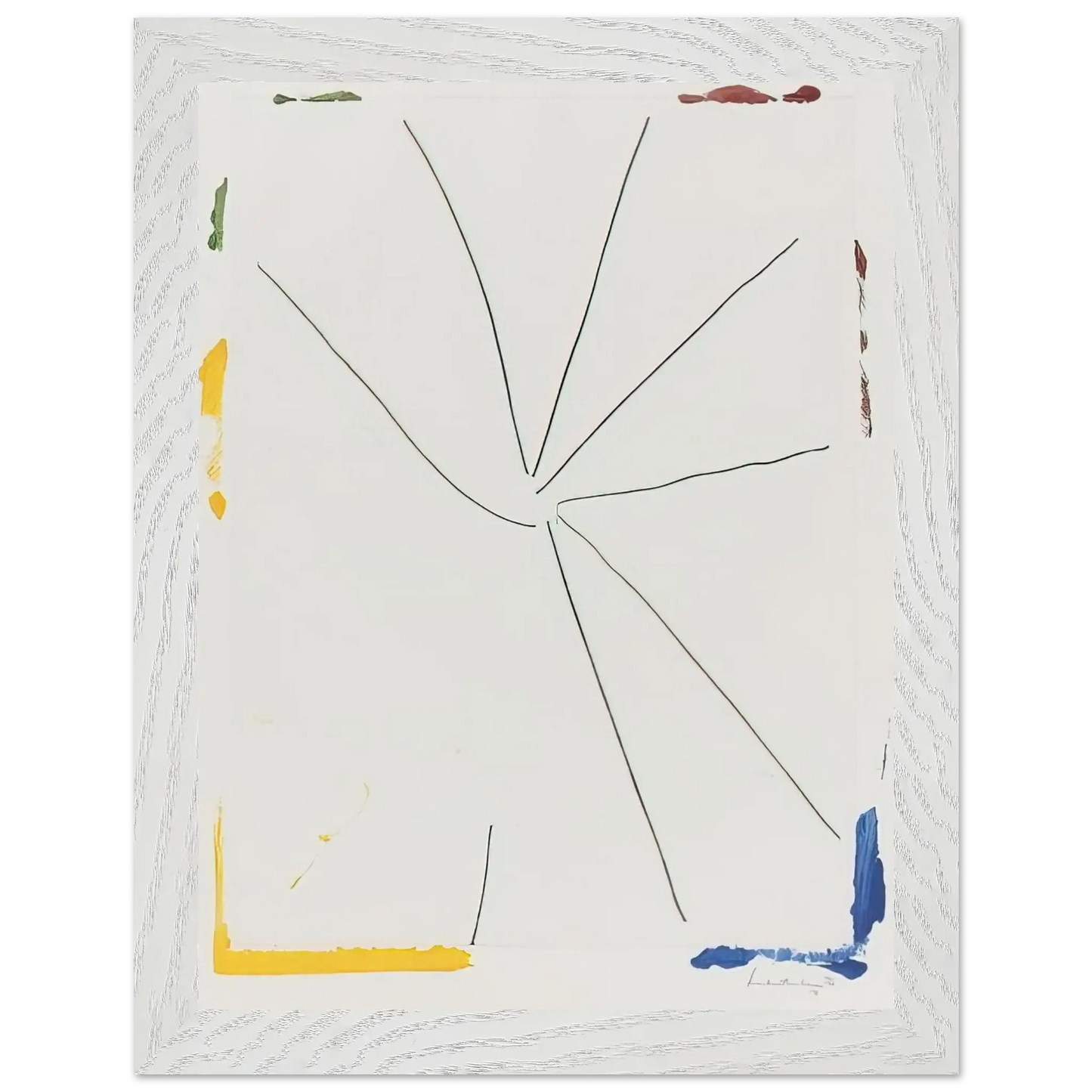 Helen Frankenthaler - Free Wheeling - 1971 Wall art - 60x80 cm / 24x32 Inches - Fine Art Poster - -