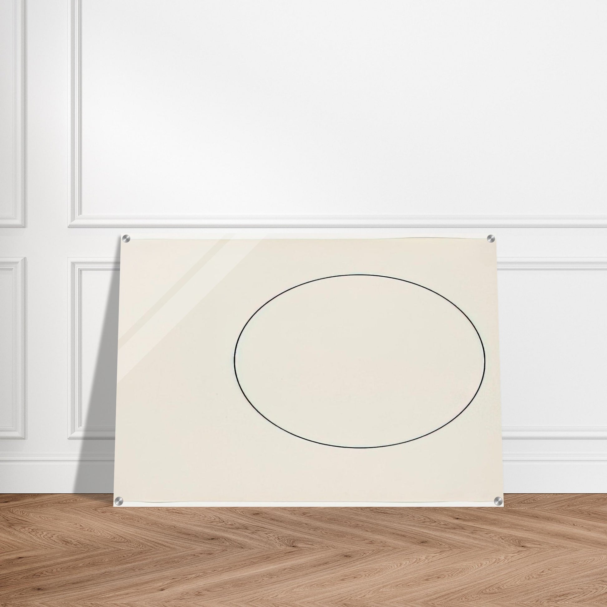 Circle Line - Ellsworth Kelly Acrylic Print - 70x100 cm / 28x40″ inches
