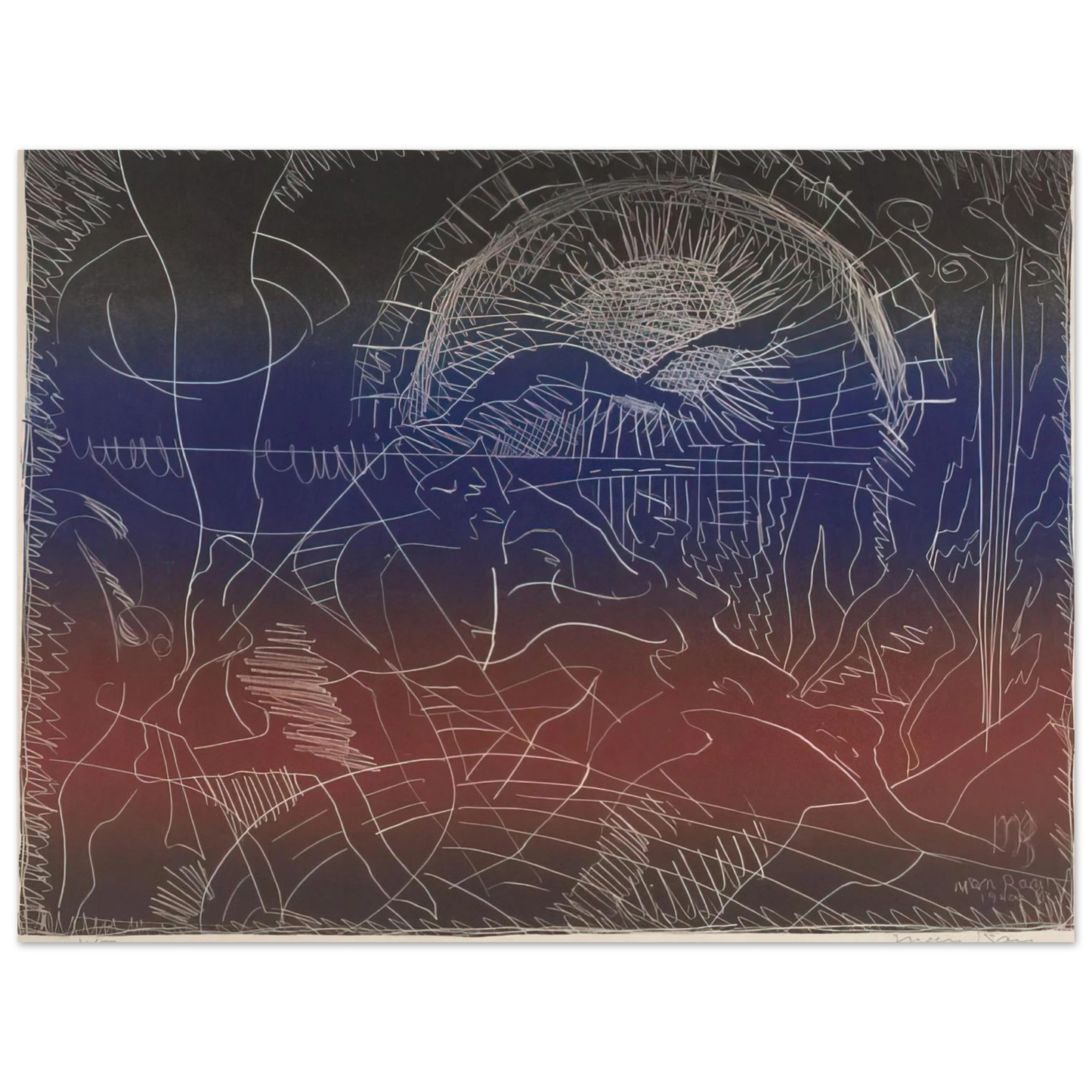 Man Ray - UNTITLED ABSTRACT  75x100 cm / 30x40inches Fine Art Poster