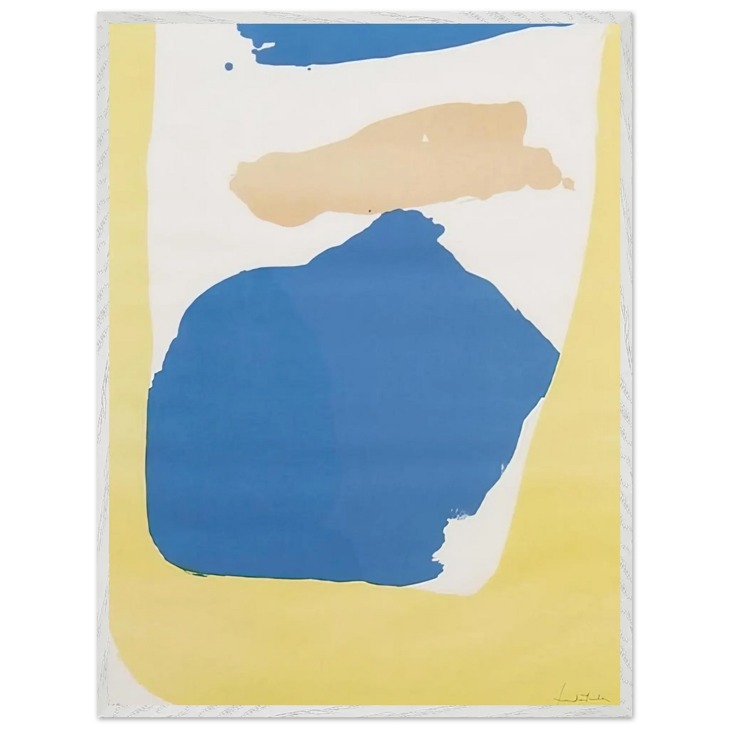 Helen Frankenthaler - Frankenthaler Preview - 1965 Wall art - 28x43  cm / XL (11x17 Inches) - Fine Art Poster - -