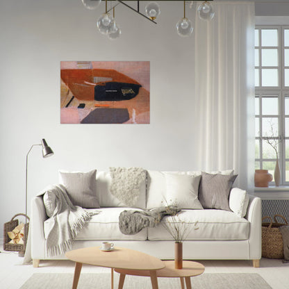 Number 2 - 1954 - Kenzo Okada Brushed Aluminum Print - 70x100 cm / 28x40 inches | Kenzo Okada Aluminum Print | Kenzo Okada Prints