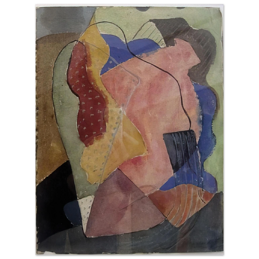 John Ferren - St. Tropez Abstract - 1929  75x100 cm / 30x40inches Fine Art Poster