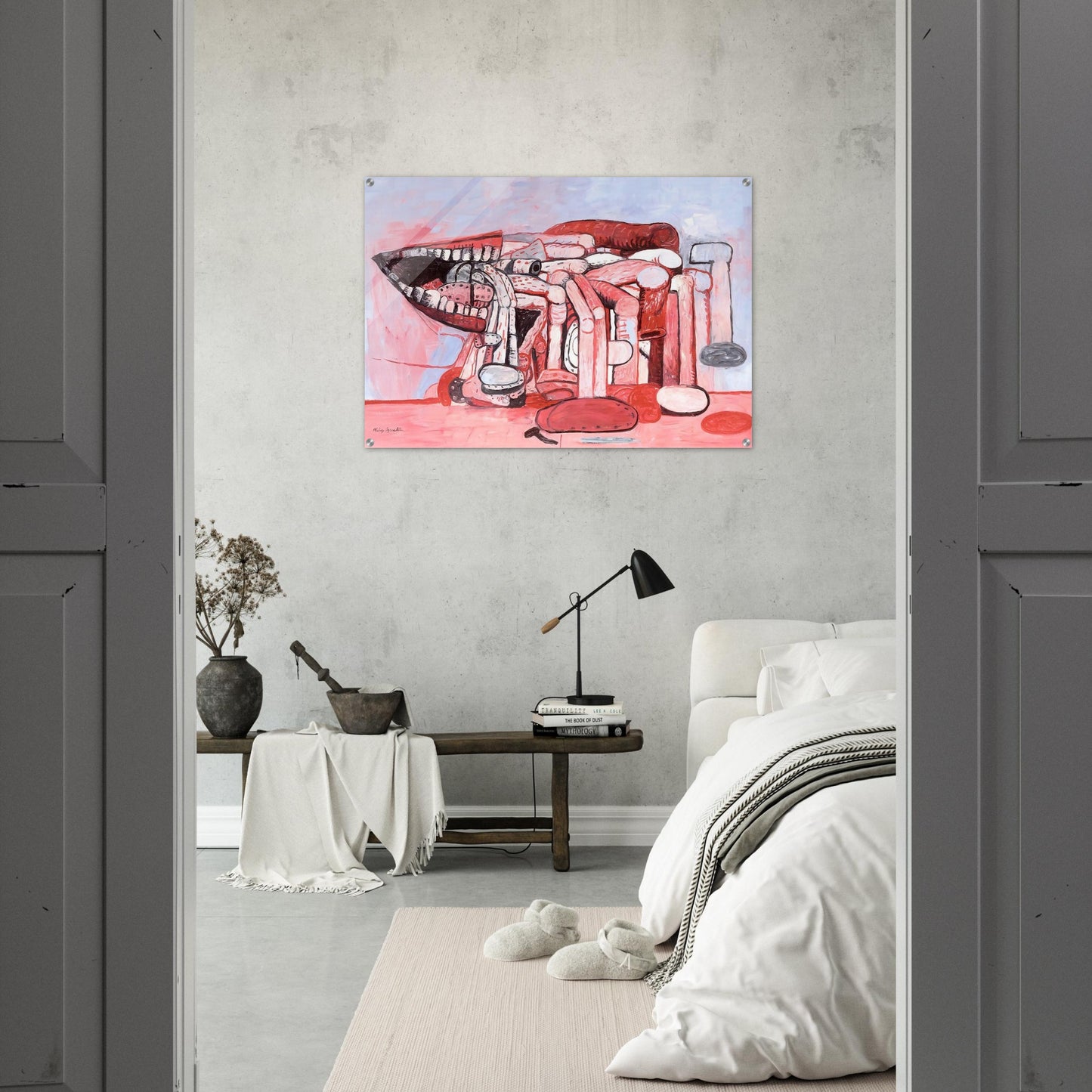 PAINTER S FORMS NO 2 1978 - Philip Guston Acrylic Print - 70x100 cm / 28x40″ inches | Philip Guston Wall Art | Philip Guston Prints