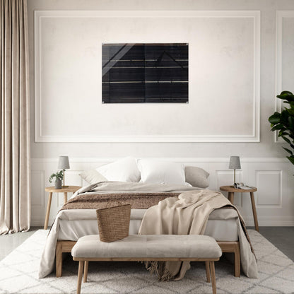 Diary pages - Minimalism - Nasreen Mohamedi Acrylic Print - 70x100 cm / 28x40″ inches