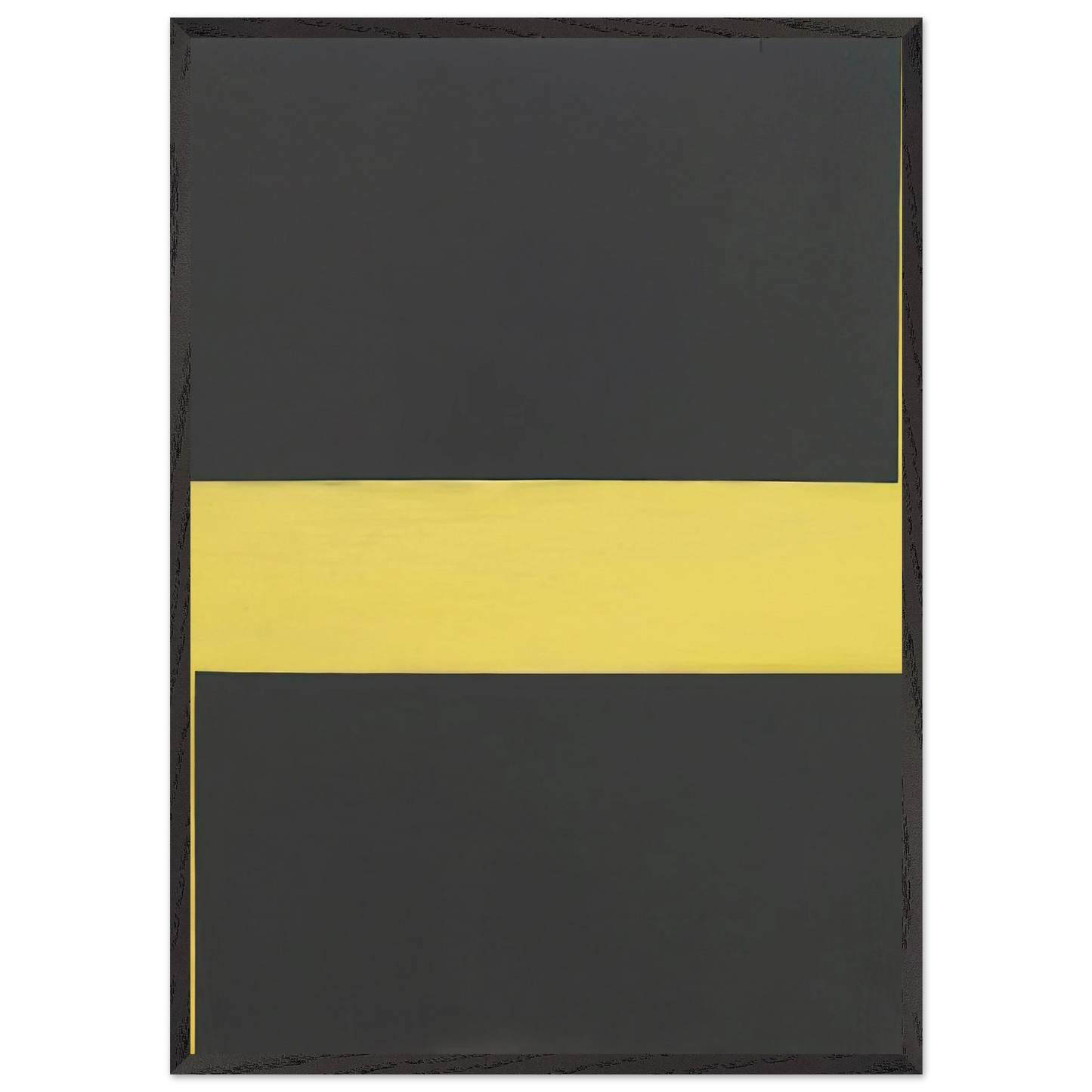 UNTITLED 1964 N3 - Blinky Palermo 70x100 cm / 28x40 inches Framed Art Print – Black Wooden Frame