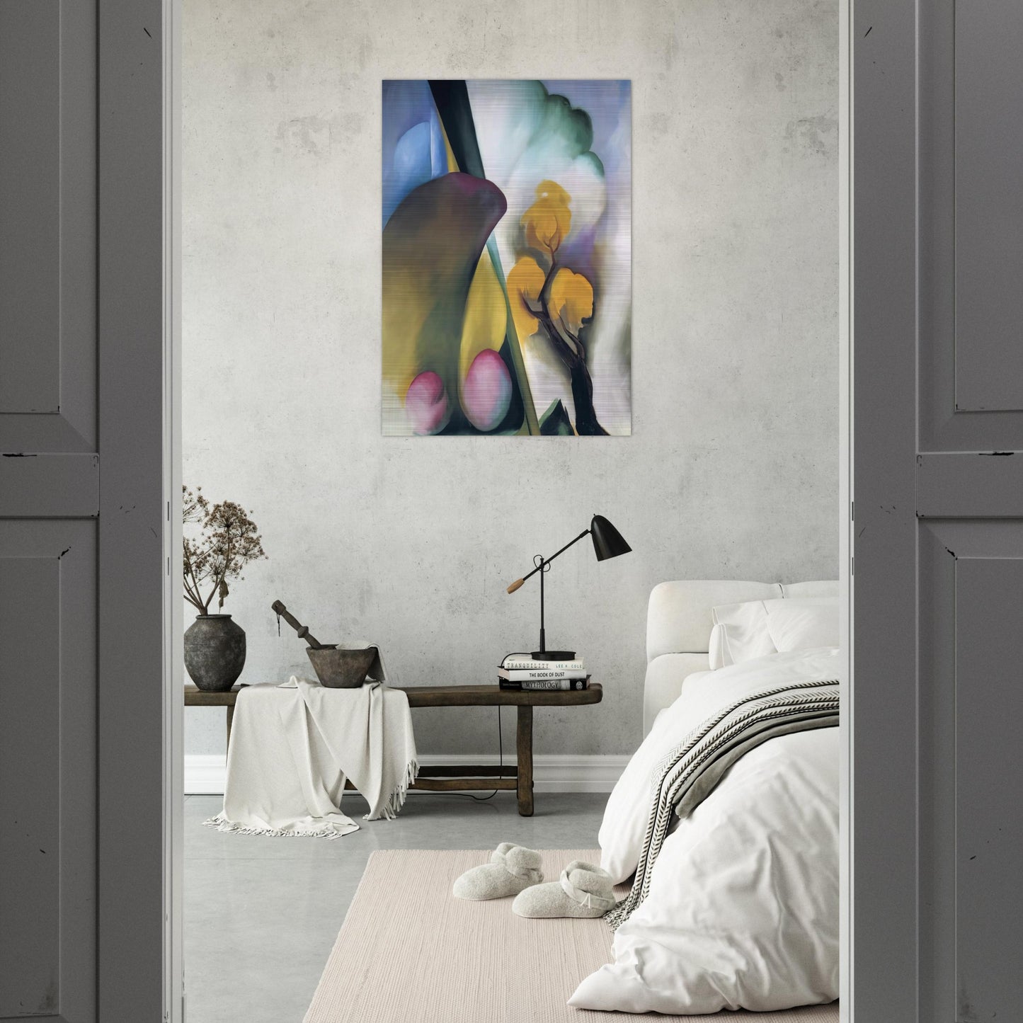 Spring - Georgia O'Keeffe Brushed Aluminum Print - 70x100 cm / 28x40 inches | Georgia O'Keeffe Aluminum Print | Georgia O'Keeffe Prints