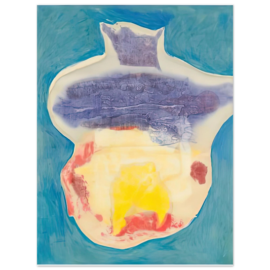 Helen Frankenthaler - Narcissus, 1963- Wall Art - 21x29.7 cm / 8x12" - Fine Art Poster-canvas - -