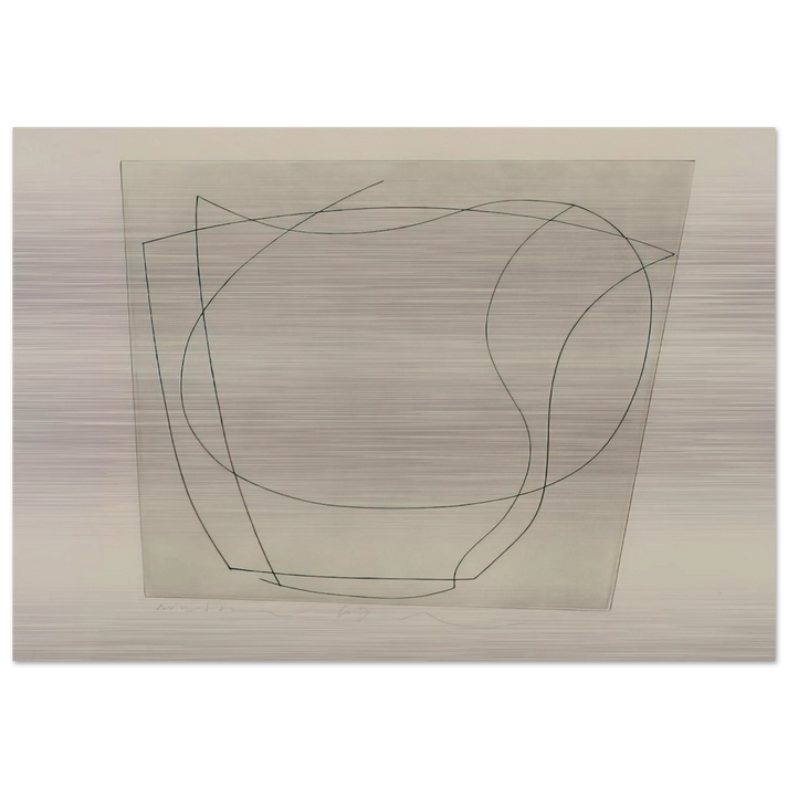 Rafael - 1967 - Ben Nicholson Brushed Aluminum Print - 70x100 cm / 28x40 inches | Ben Nicholson Aluminum Print | Ben Nicholson Prints