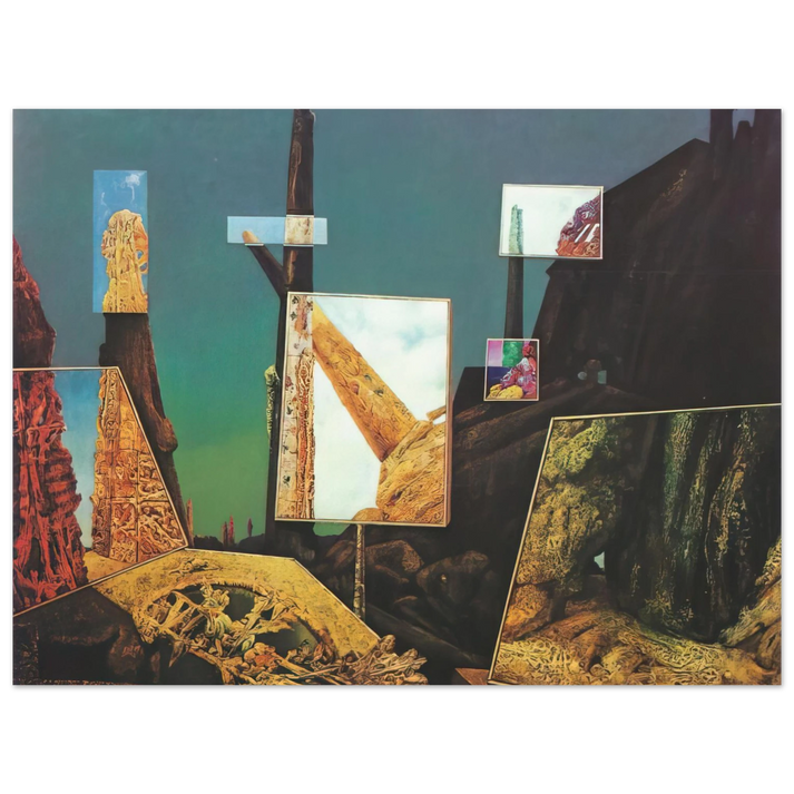 Max Ernst - The Anti-Pope  75x100 cm / 30x40inches Fine Art Poster