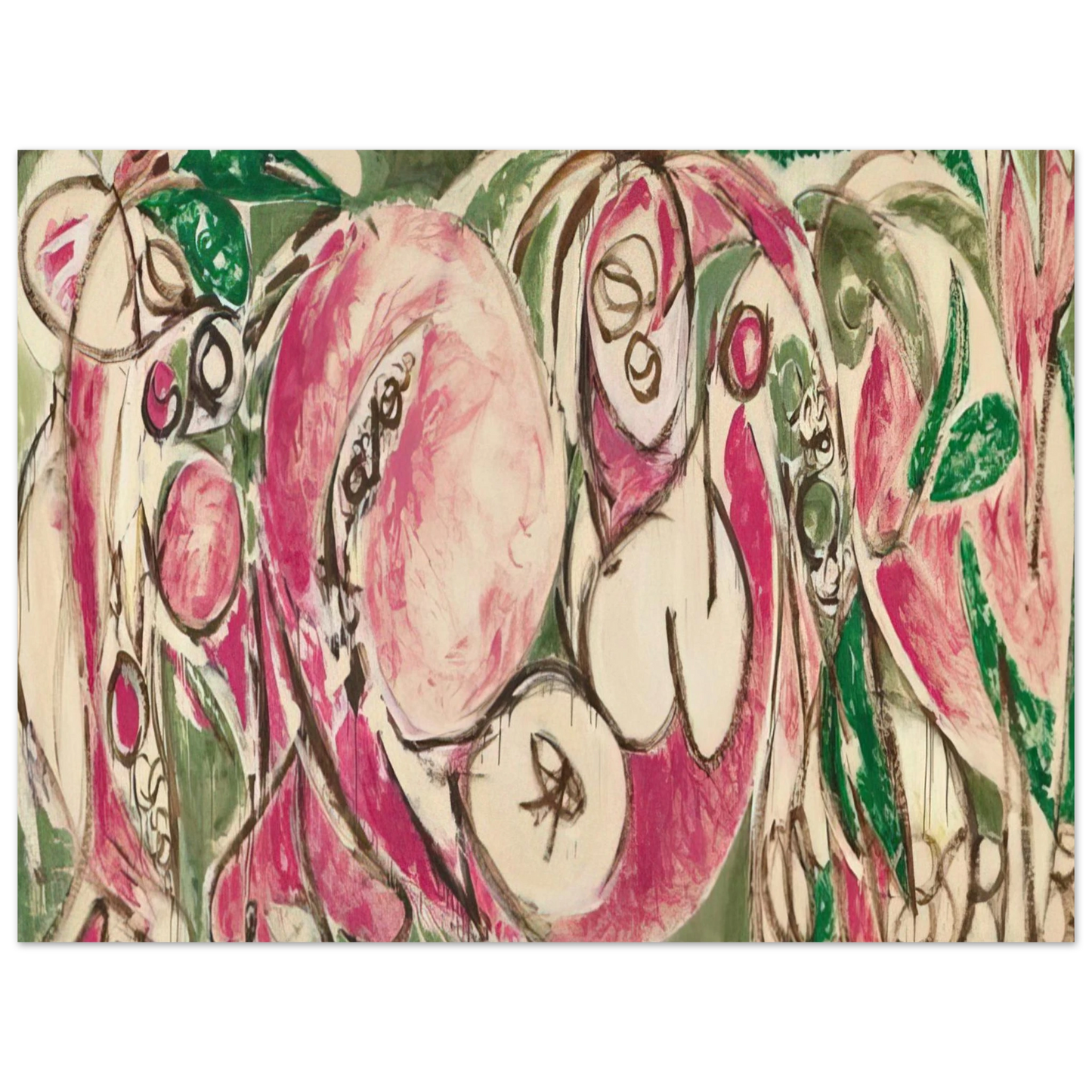Lee Krasner - The Seasons  75x100 cm / 30x40inches Fine Art Poster