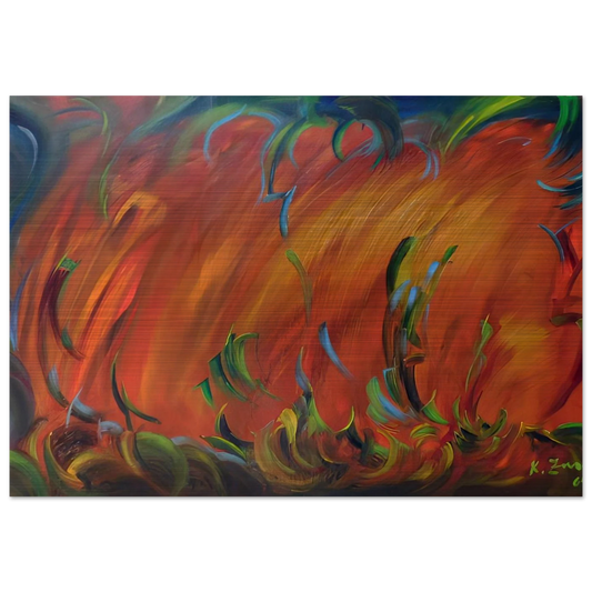 Evening - Konrad Zuse Brushed Aluminum Print - 70x100 cm / 28x40 inches | Konrad Zuse Aluminum Print | Konrad Zuse Prints