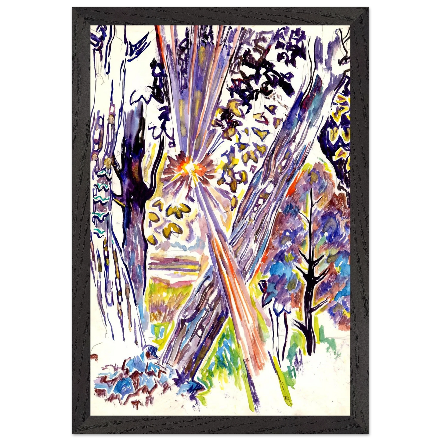 Walter Inglis Anderson - Walter Anderson Wall art - 40x50 cm / 16x20 inches - Fine Art Poster-canvas - -