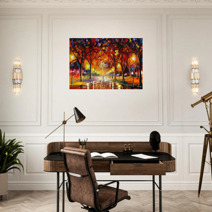 Leonid Afremov - Leonid Afremov Brushed Aluminum Print - 70x100 cm / 28x40 inches | Leonid Afremov Aluminum Print | Leonid Afremov Prints