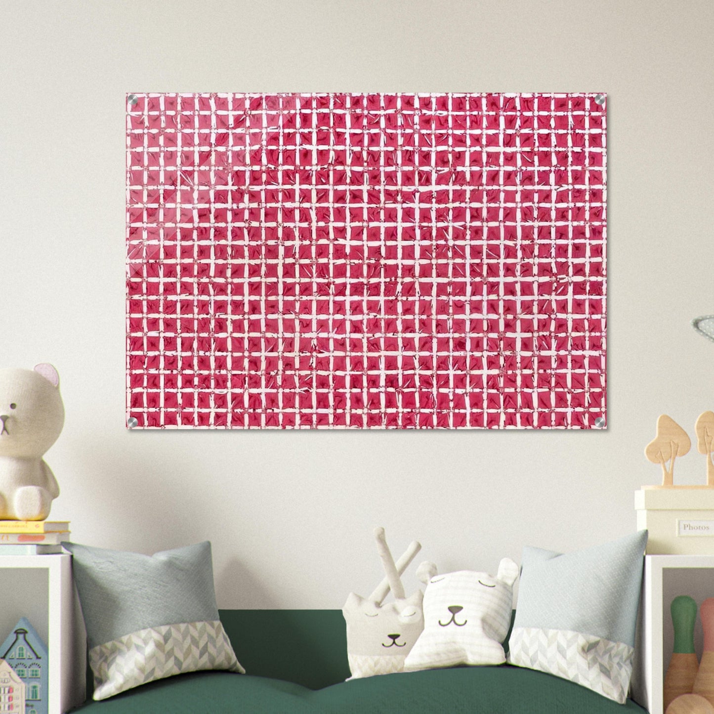 Tabula - 1976 - Simon Hantai Acrylic Print - 70x100 cm / 28x40″ inches | Simon Hantai Wall Art | Simon Hantai Prints
