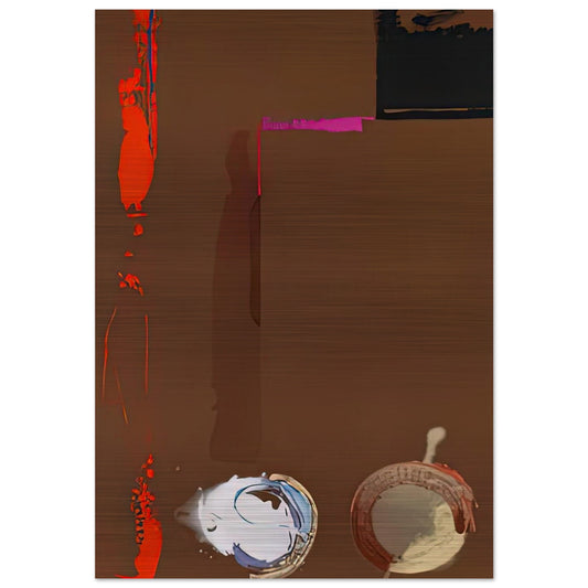 Syzygy, 1987- - Helen Frankenthaler Brushed Aluminum Print - 70x100 cm / 28x40 inches | Helen Frankenthaler Aluminum Print | Helen Frankenthaler Prints
