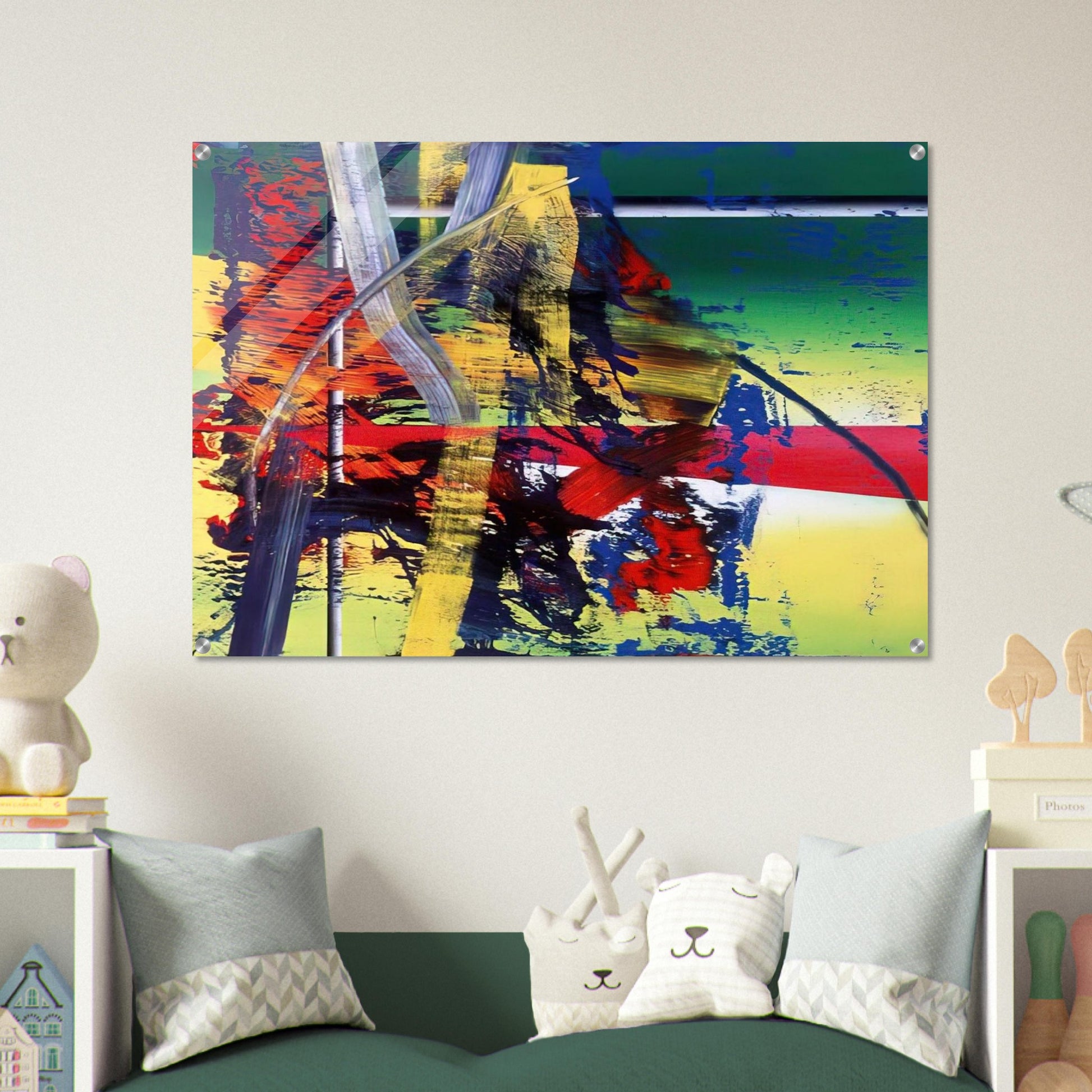 STATION - Gerhard Richter Acrylic Print - 70x100 cm / 28x40″ inches