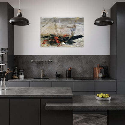 EMBERS 2000 - Andrew Wyeth Acrylic Print - 70x100 cm / 28x40″ inches | Andrew Wyeth Wall Art | Andrew Wyeth Prints