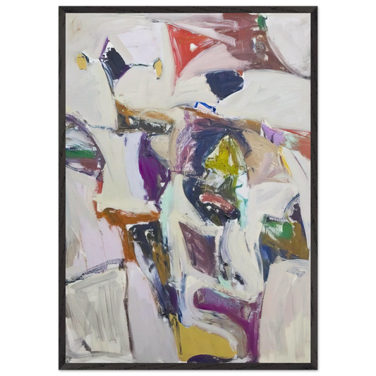 Untitled 14 - 1960 - John Altoon 70x100 cm / 28x40 inches Framed Art Print – Black Wooden Frame