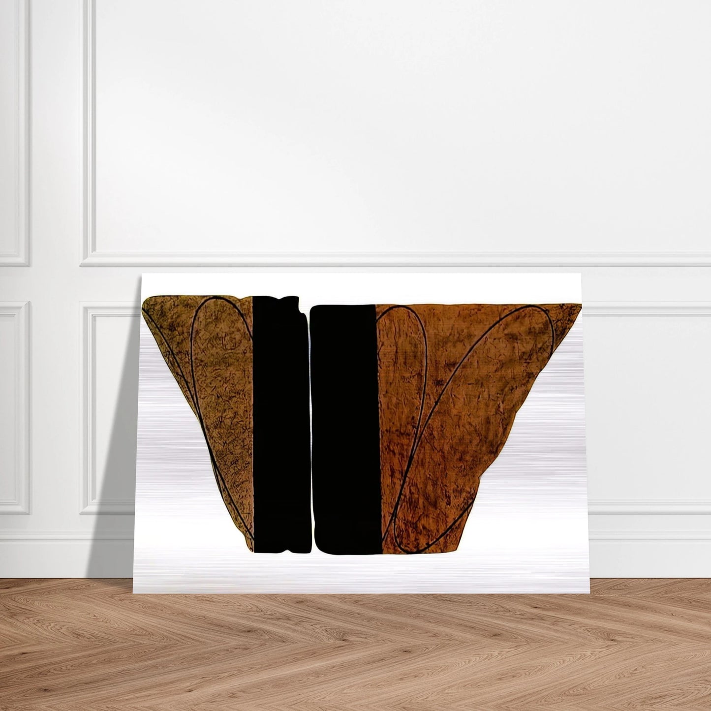 FRAGMENT VIII 2001 - Robert Mangold Brushed Aluminum Print - 70x100 cm / 28x40 inches | Robert Mangold Aluminum Print | Robert Mangold Prints
