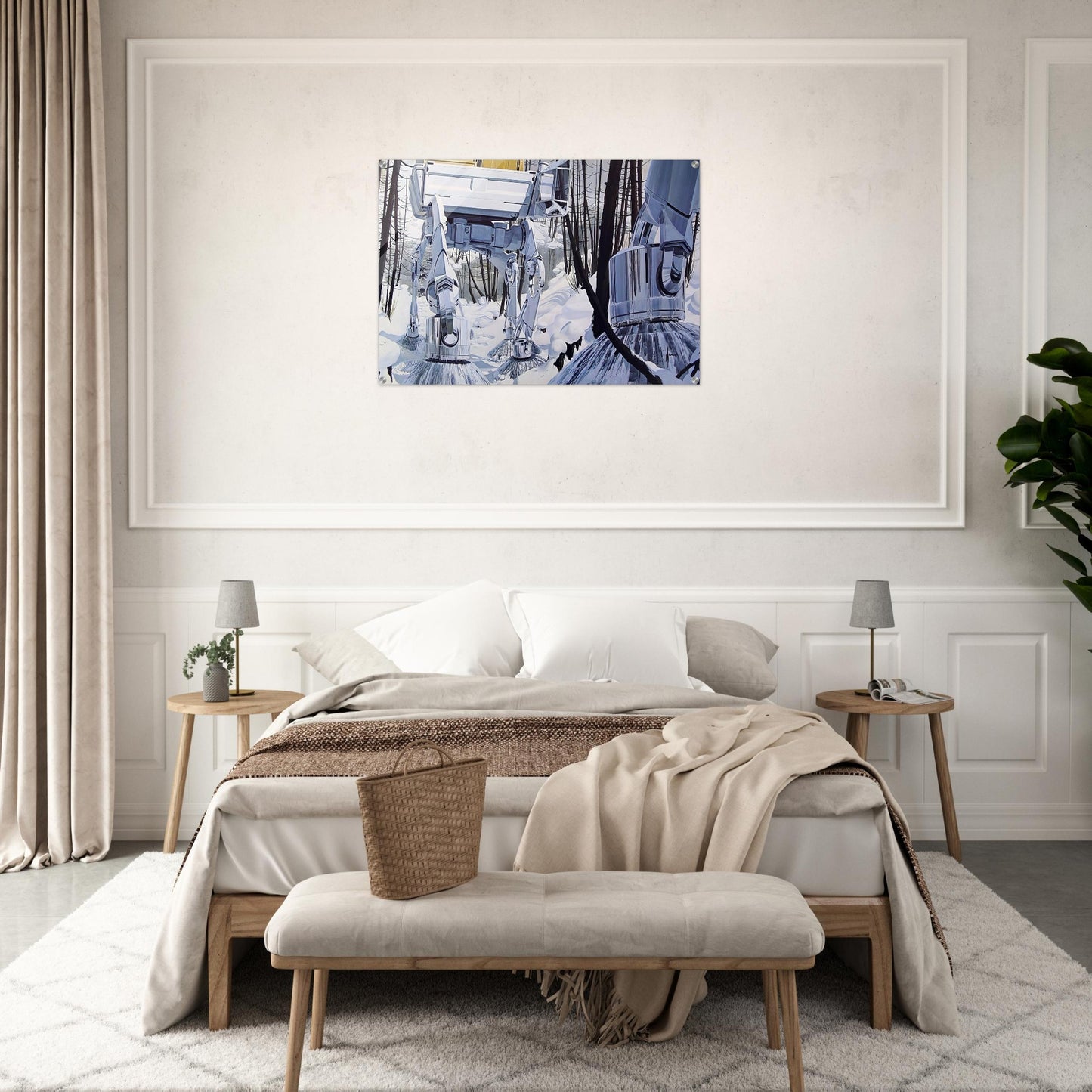 Syd Mead - Syd Mead Acrylic Print - 70x100 cm / 28x40″ inches | Syd Mead Wall Art | Syd Mead Prints