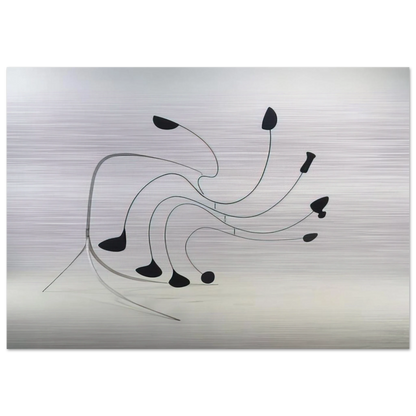 THE SPIDER 1940 - Alexander Calder Brushed Aluminum Print - 70x100 cm / 28x40 inches | Alexander Calder Aluminum Print | Alexander Calder Prints