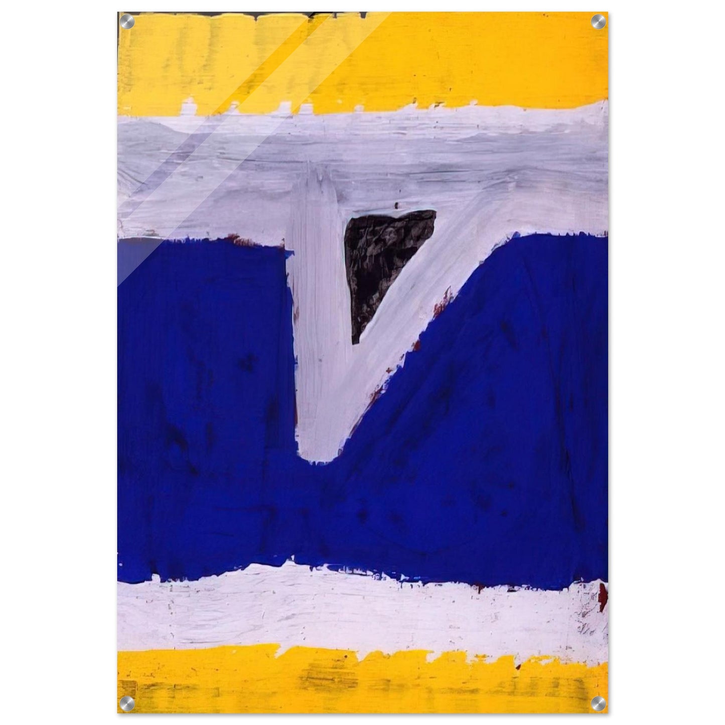 Untitled  G-60-06  - Al Held Acrylic Print - 70x100 cm / 28x40″ inches