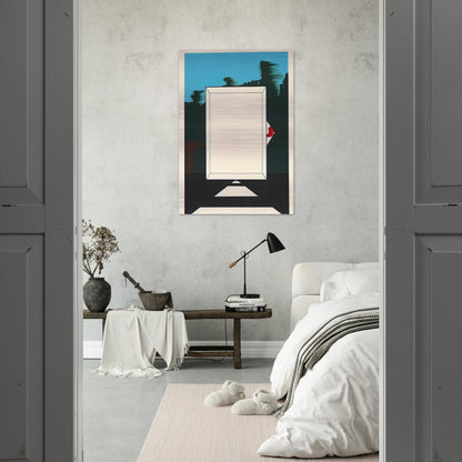 Untitled - 1966 - Allan D Arcangelo Brushed Aluminum Print - 70x100 cm / 28x40 inches | Allan D Arcangelo Aluminum Print | Allan D Arcangelo Prints