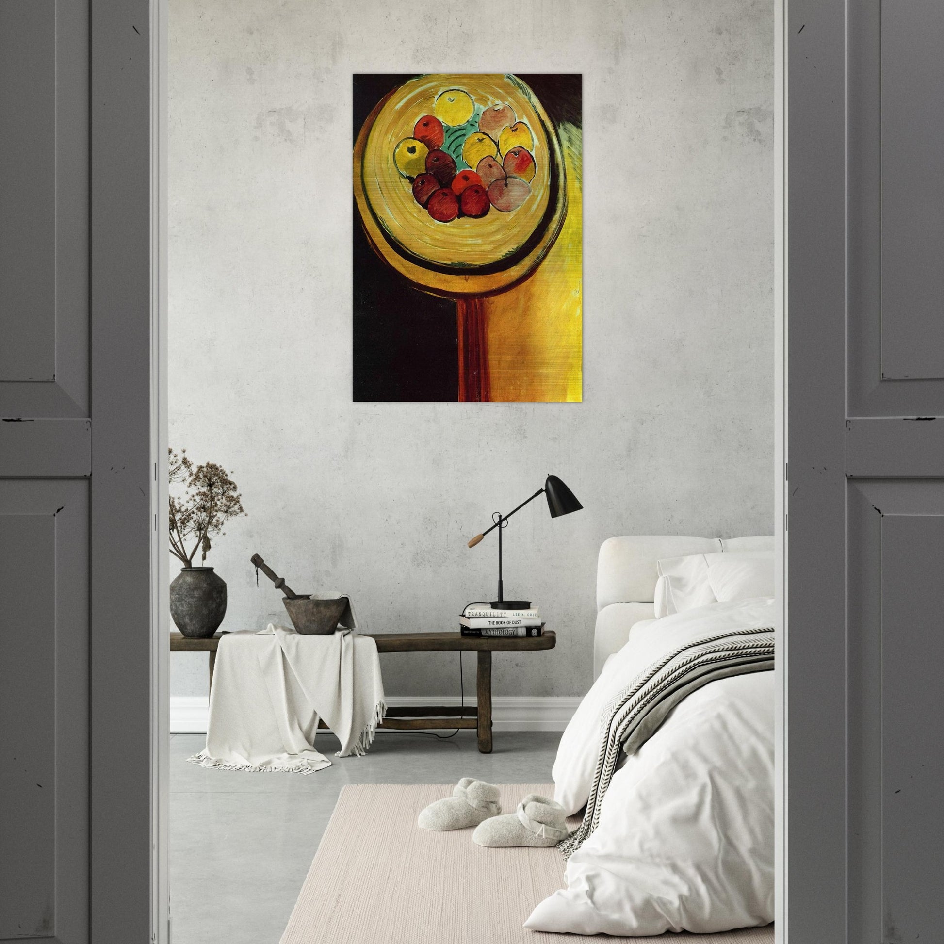 APPLES 1916 - Henri Matisse Brushed Aluminum Print - 70x100 cm / 28x40 inches | Henri Matisse Aluminum Print | Henri Matisse Prints