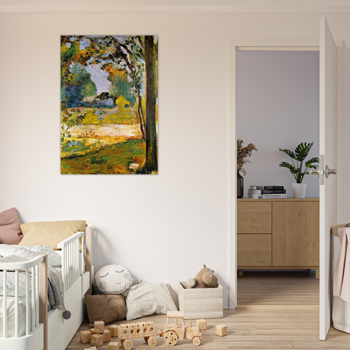 TOULOUSE LANDSCAPE 1898 - Henri Matisse Brushed Aluminum Print - 70x100 cm / 28x40 inches | Henri Matisse Aluminum Print | Henri Matisse Prints