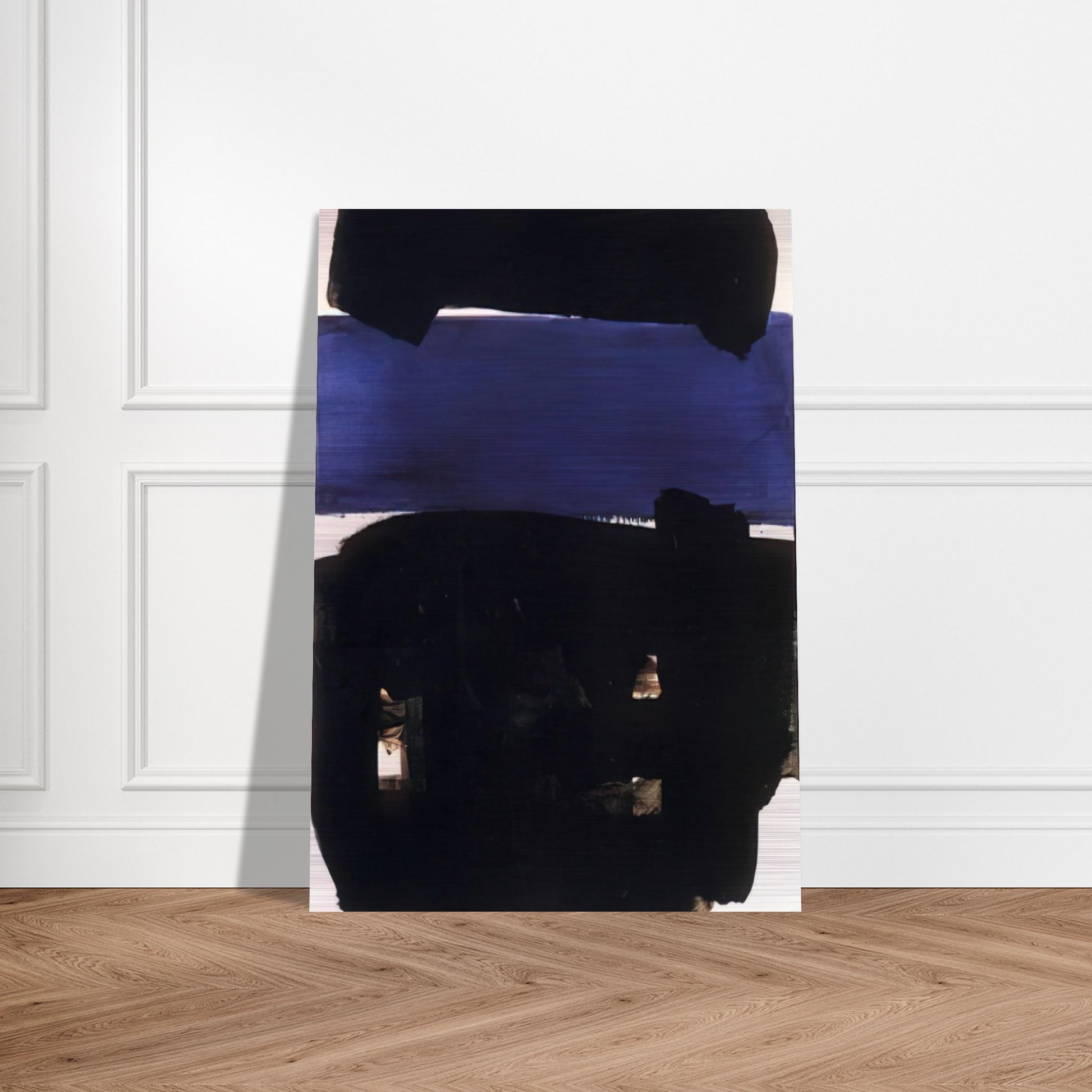 Peinture 23 Mai 1969 - 1969 - Pierre Soulages Brushed Aluminum Print - 70x100 cm / 28x40 inches | Pierre Soulages Aluminum Print | Pierre Soulages Prints