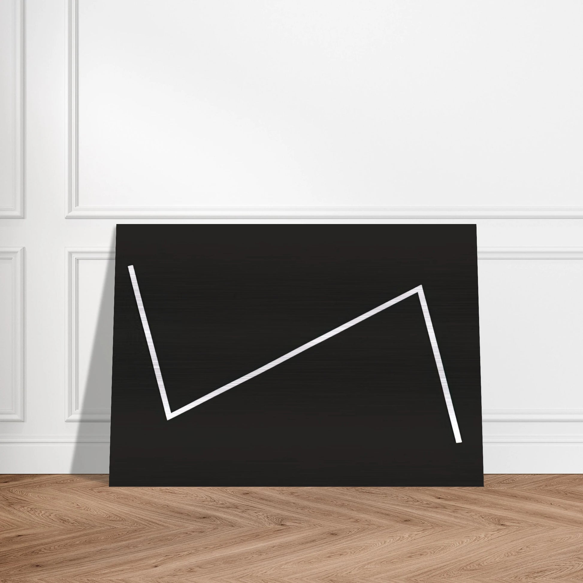 Yesterday - 1987 - Carmen Herrera Brushed Aluminum Print - 70x100 cm / 28x40 inches | Carmen Herrera Aluminum Print | Carmen Herrera Prints